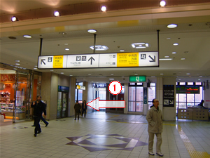 大井町駅改札